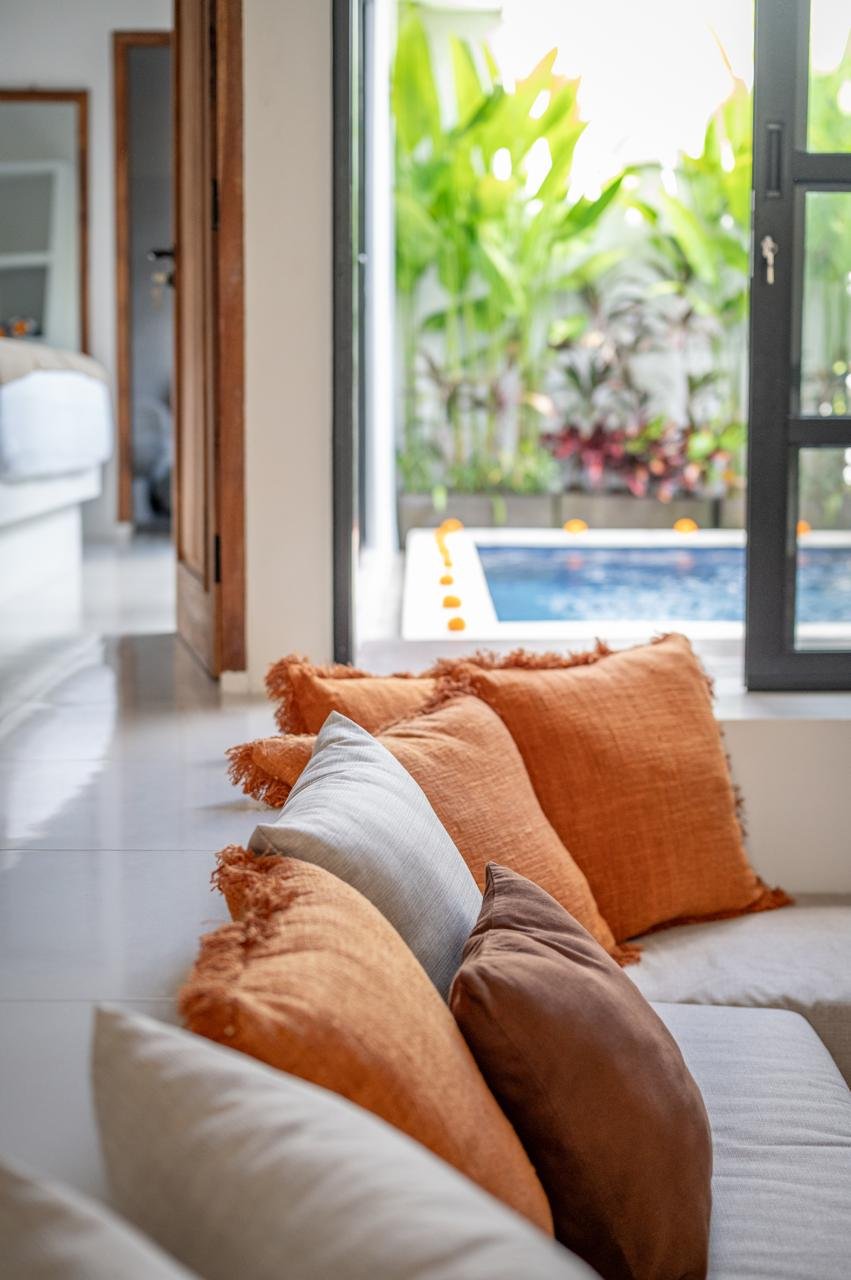 Modern 2-Bedroom Leasehold Villa with Private Pool & Sunken Living in Meruya, Canggu