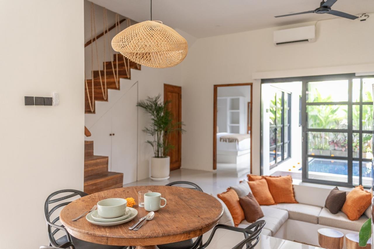 Modern 2-Bedroom Leasehold Villa with Private Pool & Sunken Living in Meruya, Canggu