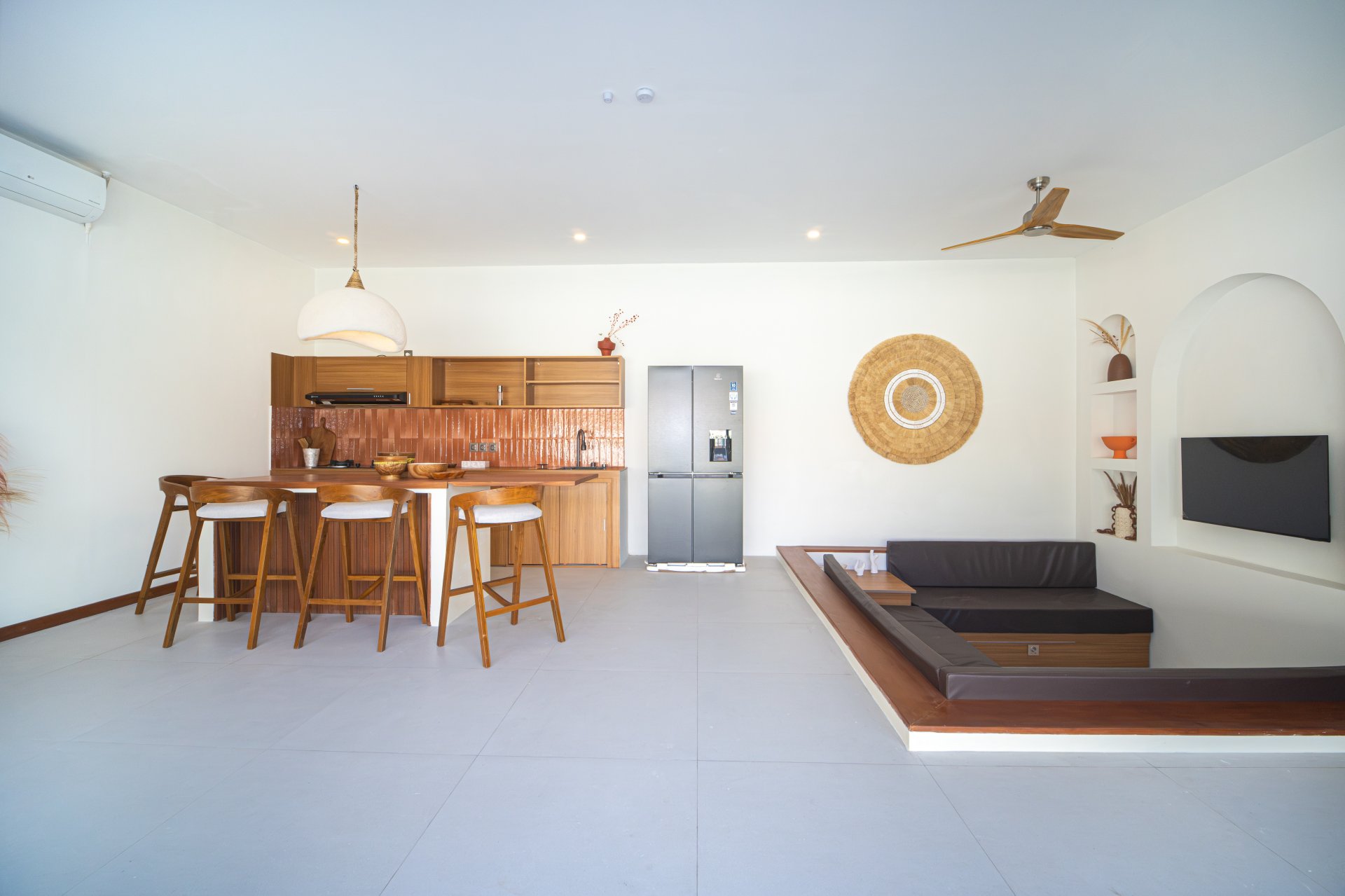 Newly Built 2-Bedroom Mediterranean Villa with Private Pool in Ubud, Balinese-Inspired Design