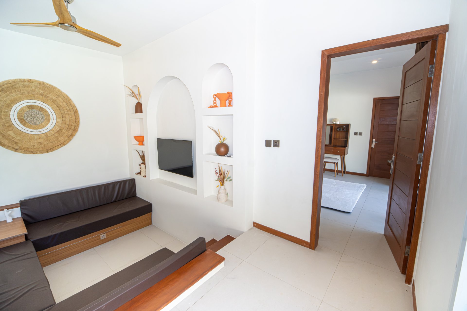 Newly Built 2-Bedroom Mediterranean Villa with Private Pool in Ubud, Balinese-Inspired Design