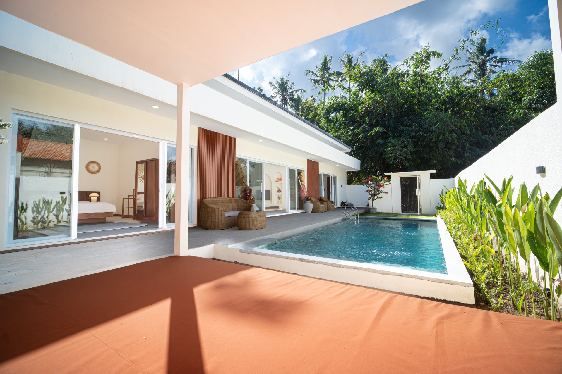 Newly Built 2-Bedroom Mediterranean Villa with Private Pool in Ubud, Balinese-Inspired Design