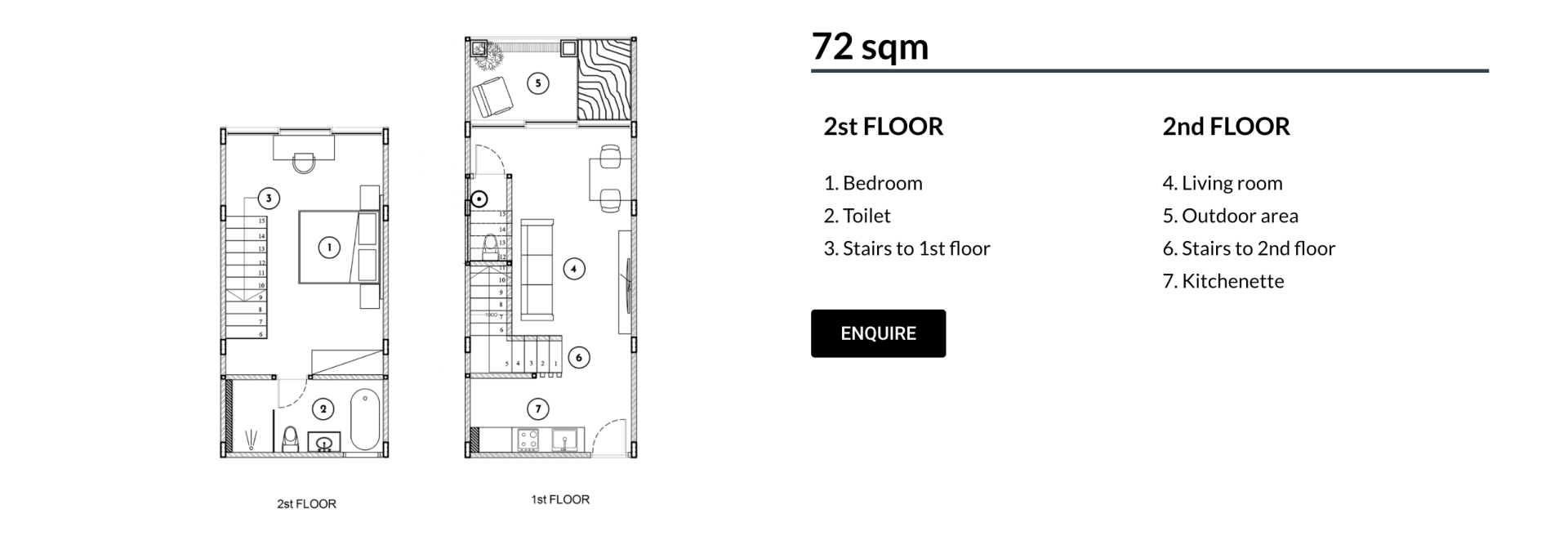 Design-Led Modern 1-Bedroom Loft in Buduk near Canggu & Ubud, Contemporary Investment Unit