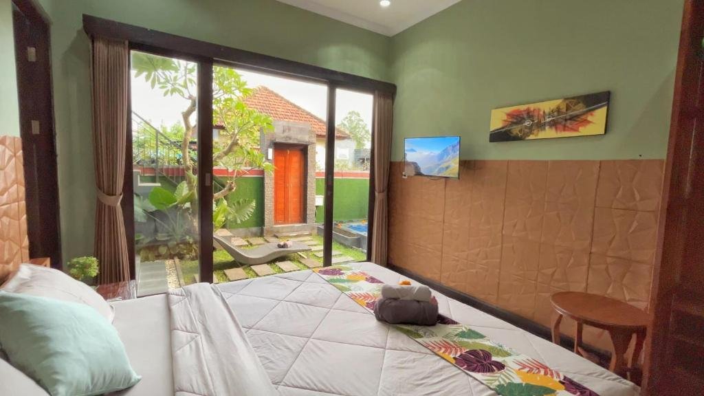 Garden-View 2-Bedroom Villa with Private Pool in Ubud — Furnished for Monthly & Nightly Stays