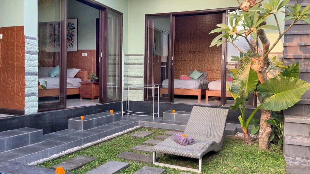 Garden-View 2-Bedroom Villa with Private Pool in Ubud — Furnished for Monthly & Nightly Stays