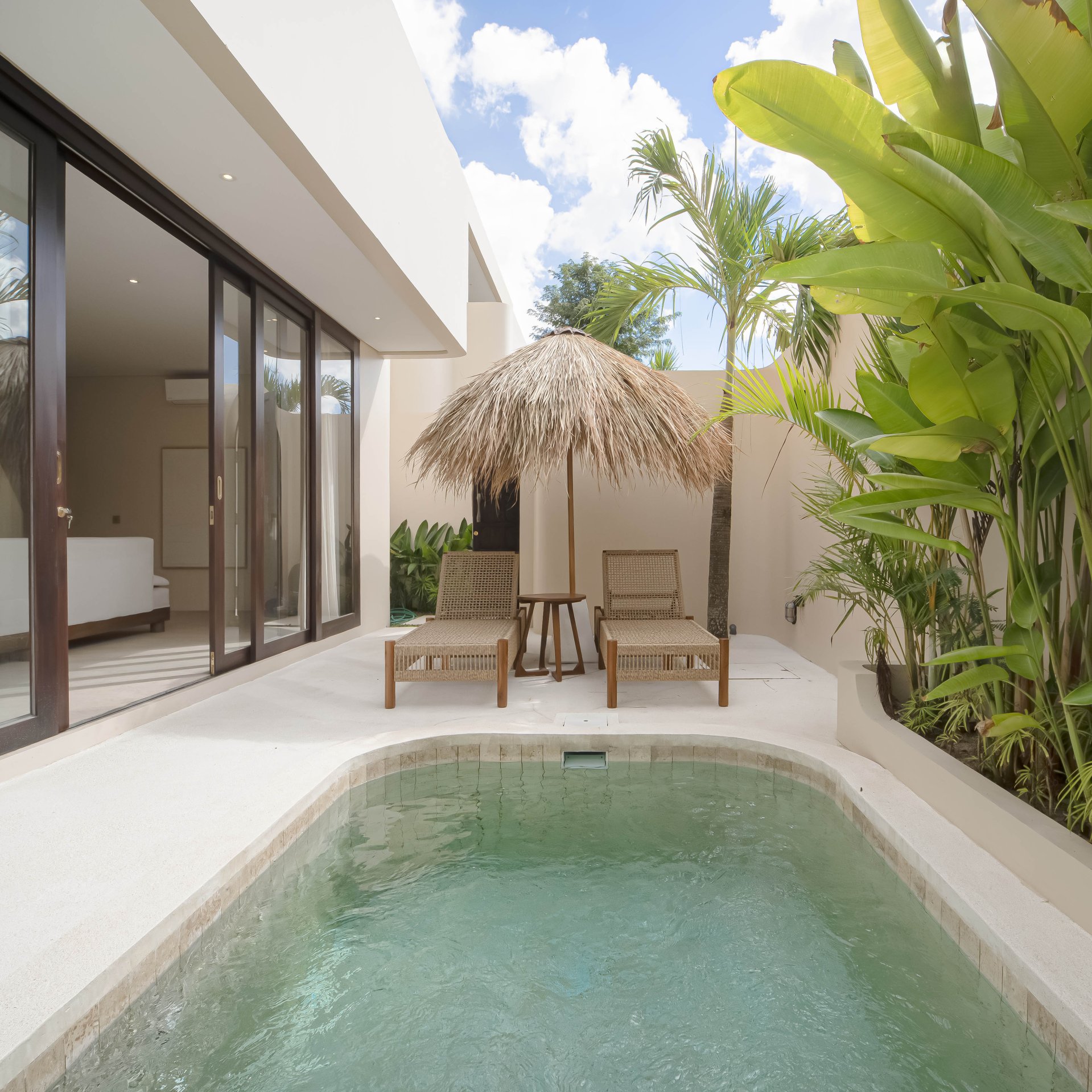Leasehold 1-Bedroom Pool Villa in Bingin, Uluwatu with Private Balcony & Beach Access