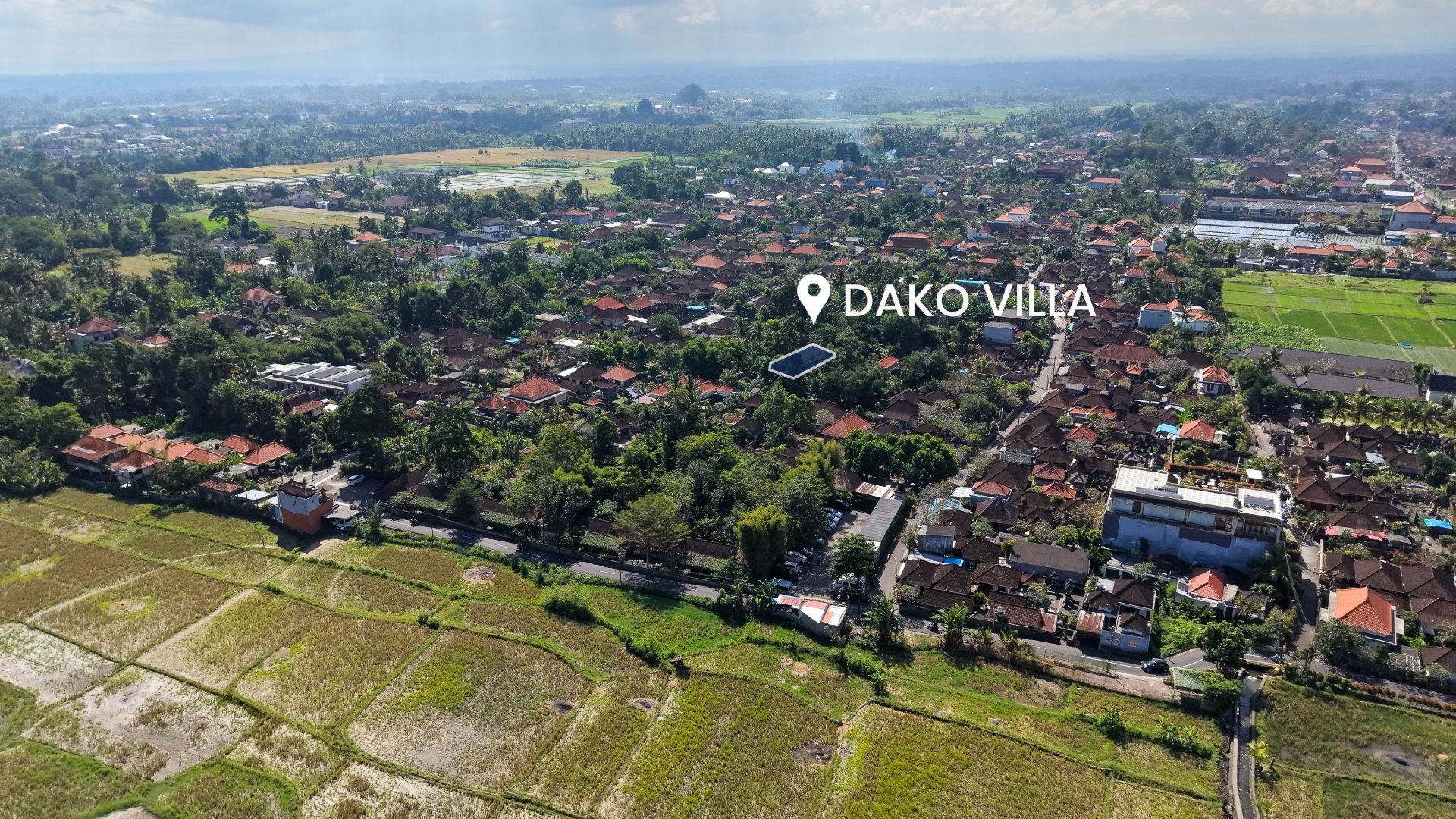 Newly Built 2-Bedroom Mediterranean Villa with Private Pool in Ubud, Balinese-Inspired Design