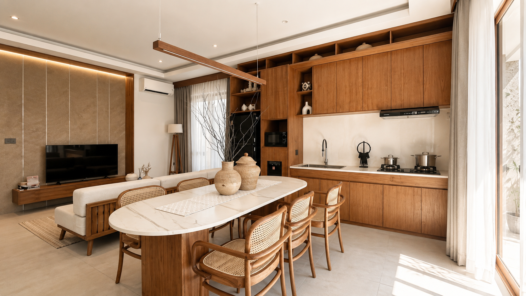 Architect-Designed 4-Bedroom Villa in Sanur, Modern Tropical Family Residence