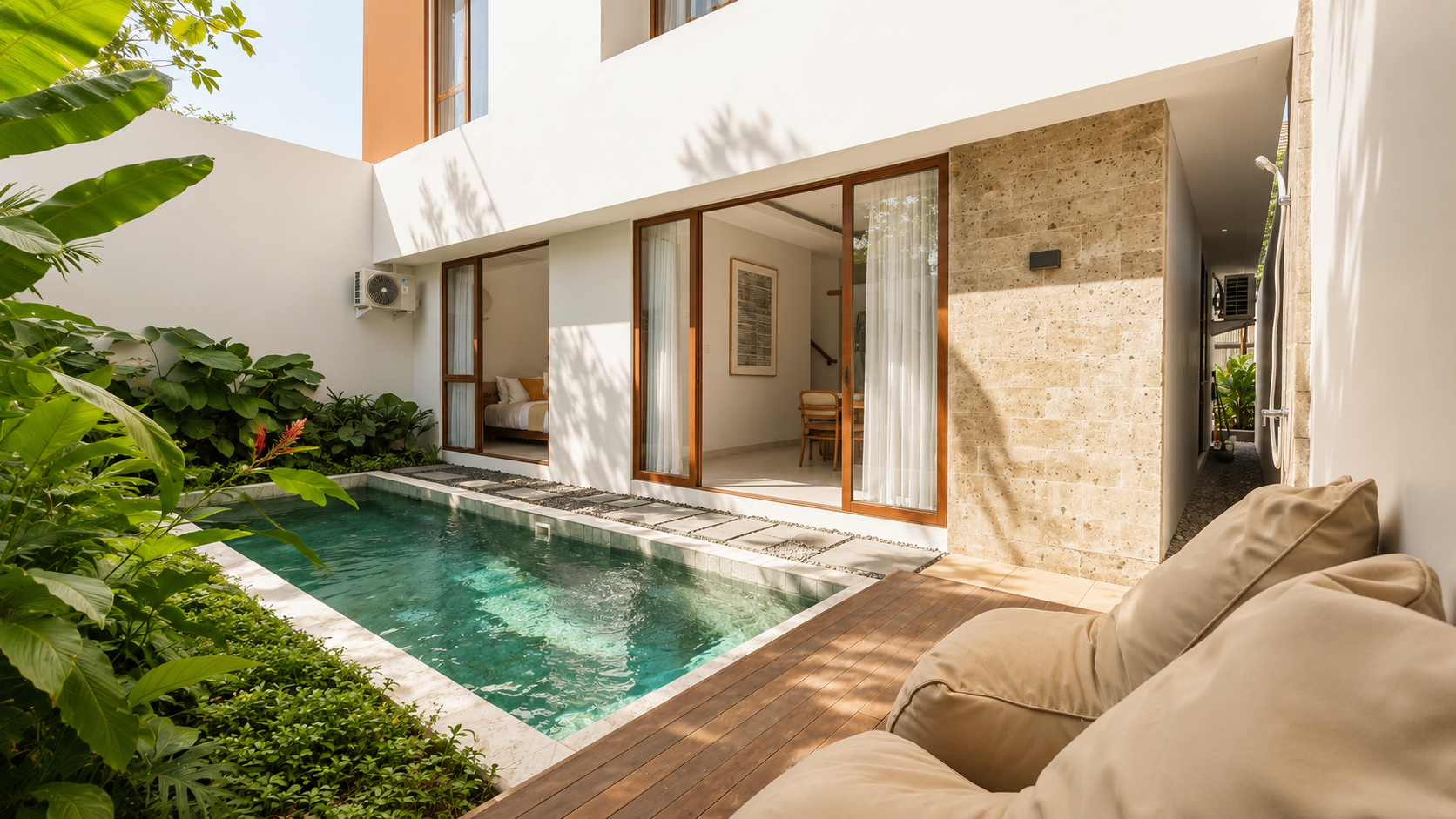 Architect-Designed 4-Bedroom Villa in Sanur, Modern Tropical Family Residence